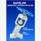 英國SAFELOK閥門  Y型截止閥